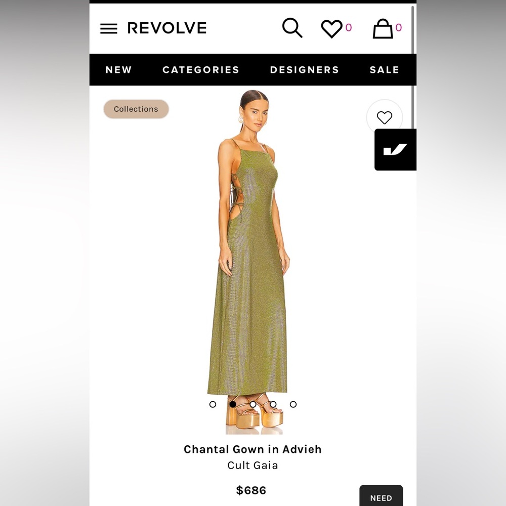 Cult Gaia, Chantal Gown in Advieh